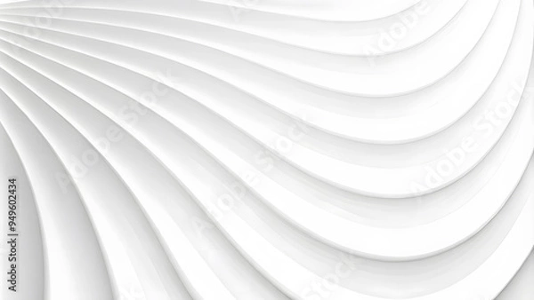Fototapeta Modern white and grey background design technology decoration architecture futuristic concept for web layout poster banner. Abstract modern line texture background. White and grey pattern geometric