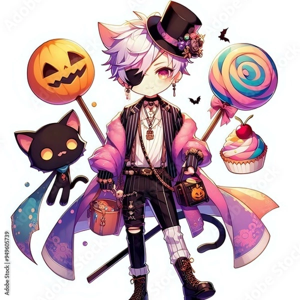 Obraz Whimsical Halloween Candyland