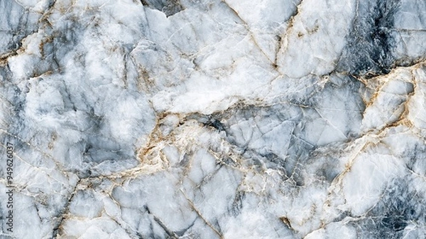 Fototapeta Elegant light marble close-up: vibrant colors and intricate textures blend seamlessly, capturing the essence of luxury and sophistication for a stunning desktop backdrop