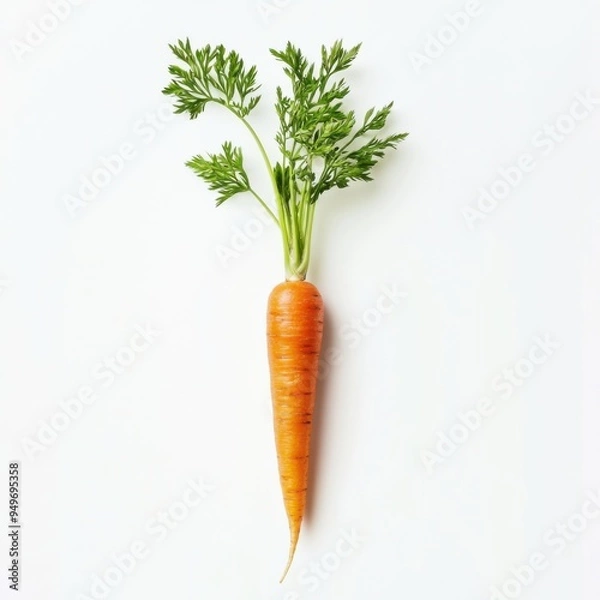 Fototapeta Carrot on a white background