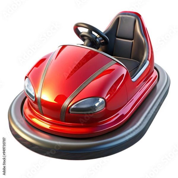 Fototapeta a bumper car