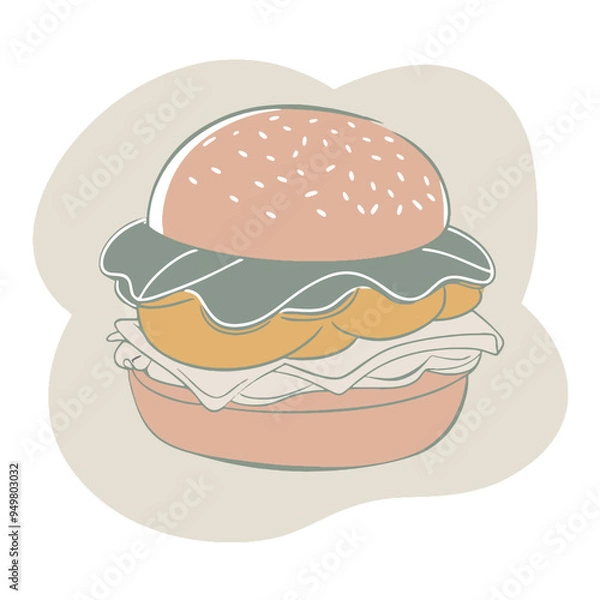 Fototapeta Barger design and vector art.