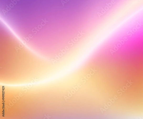 Obraz Light Line PowerPoint Gradient Background Wallpaper Graphics, Generative AI