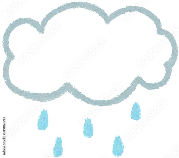 Obraz blue sky with clouds