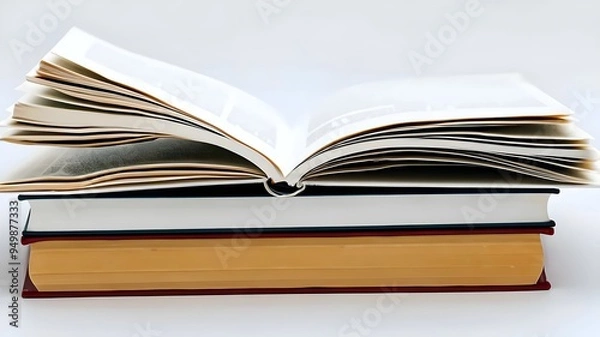 Obraz Open Books Reading Knowledge Learning Pages Education Literature Study