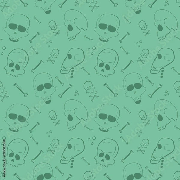 Fototapeta  spider doodle pattern for halloween concept
