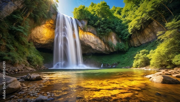 Fototapeta waterfall