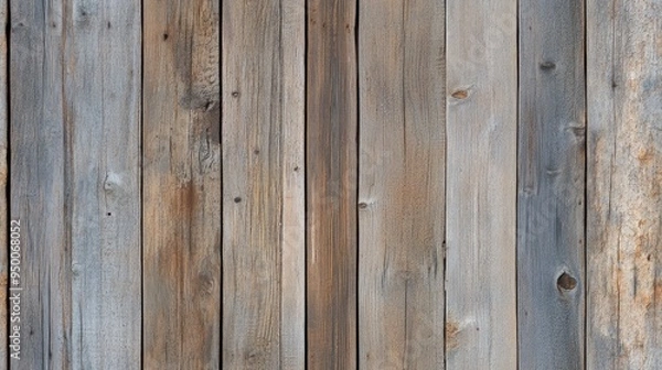 Fototapeta This old wooden backdrop showcases weathered planks with a rich texture, perfect for rustic decor or vintage themed projects. Ideal for enhancing a natural atmosphere SEAMLESS PATTERN