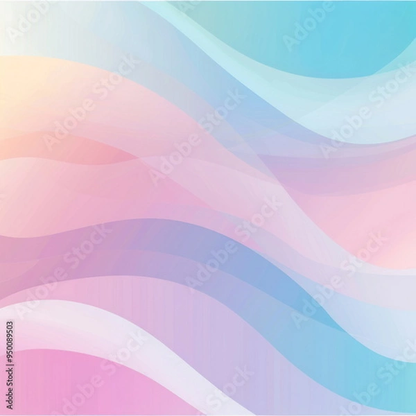 Fototapeta Bright Colors, Gradient Background Graphic, pastel color