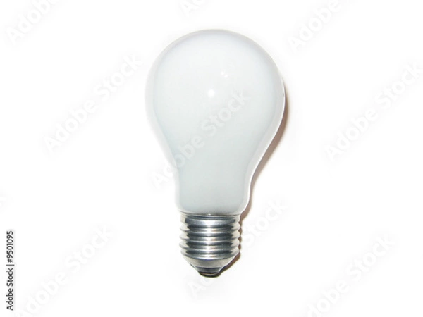 Obraz White light bulb
