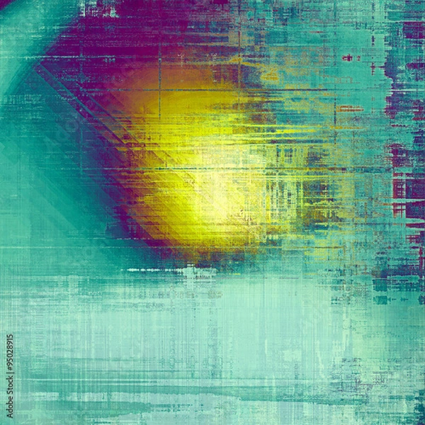 Obraz Rough grunge texture. With different color patterns: yellow (beige); purple (violet); blue; cyan