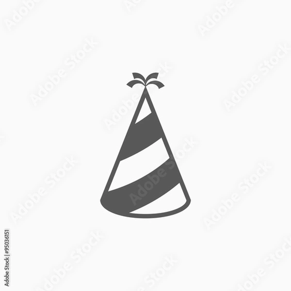 Obraz party hat icon