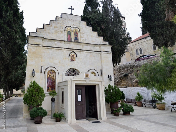 Obraz Russian orthodox cathedral, Jerusalem