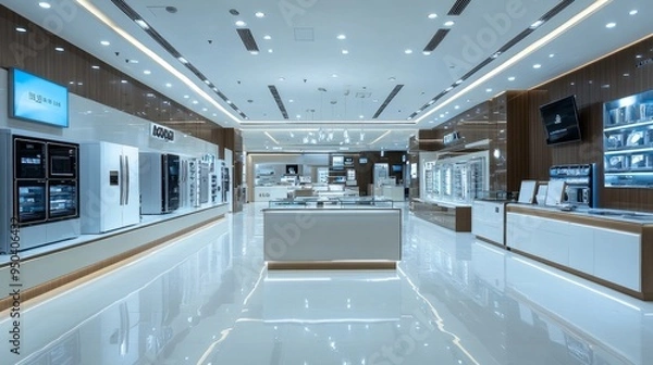 Obraz Modern Appliance Showroom