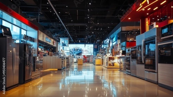 Obraz Appliance Showroom Interior