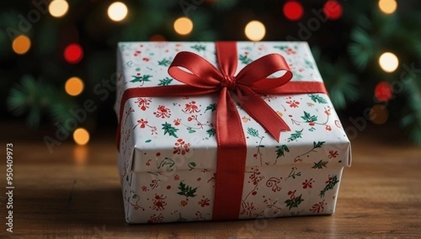 Fototapeta christmas gift boxes