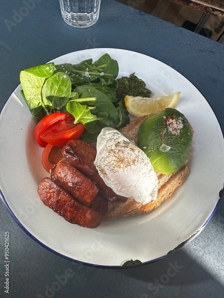 Fototapeta Scottish breakfast 