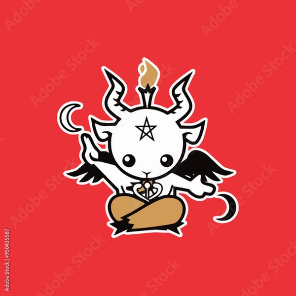 Obraz Baby Baphomet
