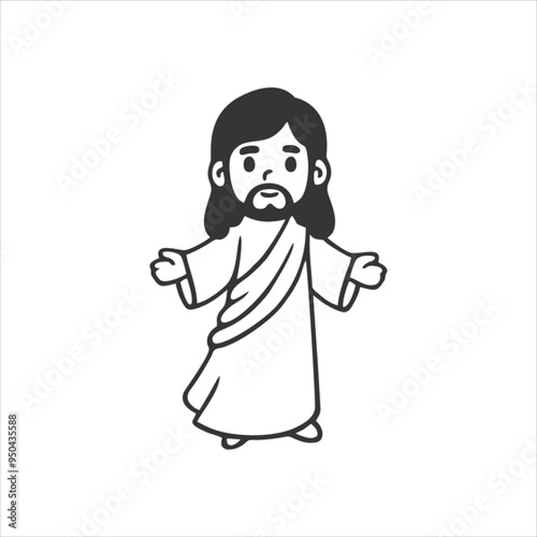 Fototapeta Kid Jesus Christ