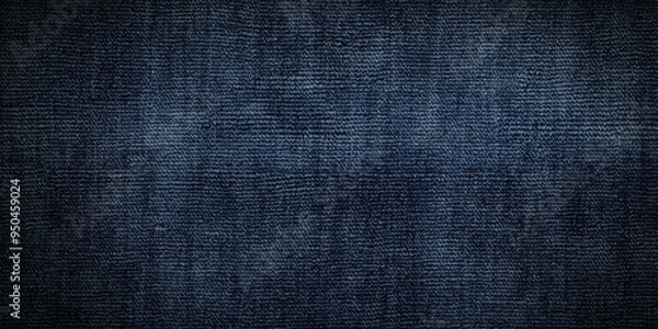 Fototapeta Textured dark blue background with white script.