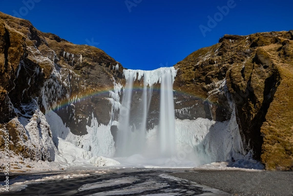 Obraz waterfall in Iceland