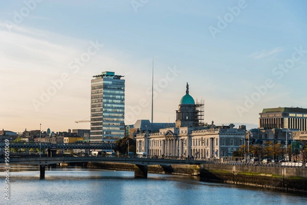 Obraz Dublin skyline
