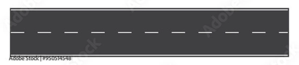 Fototapeta Racing track road vector traffic marking lane. Race track symbol. Vector illustration