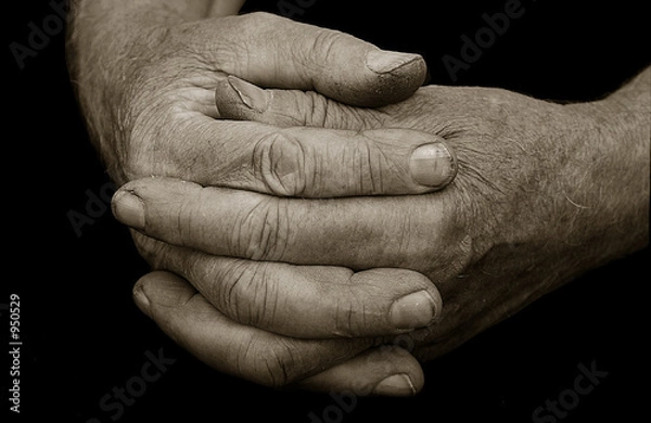 Obraz vater hand