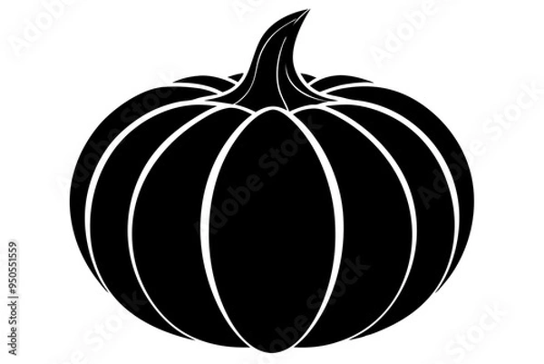 Obraz pumpkin isolated on white