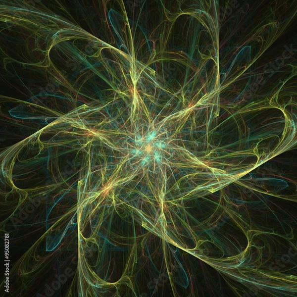 Fototapeta abstract fractal pattern