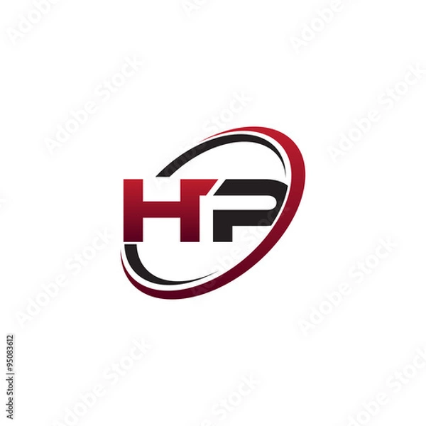 Fototapeta Modern Initial Logo Circle HP