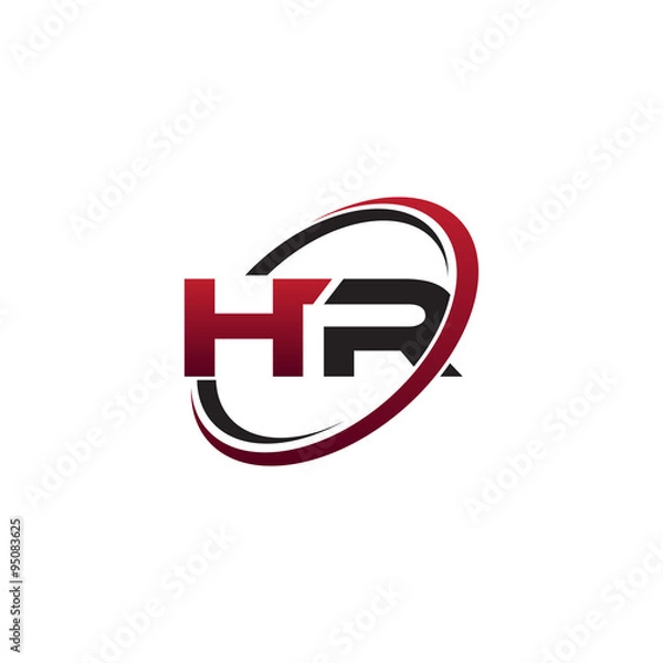 Fototapeta Modern Initial Logo Circle HR