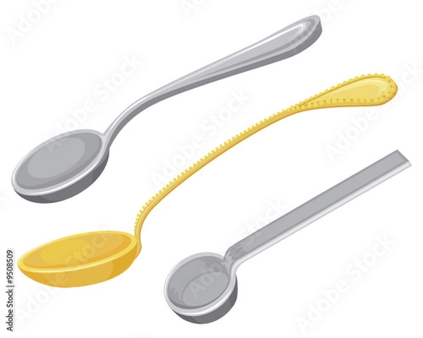 Fototapeta Spoons