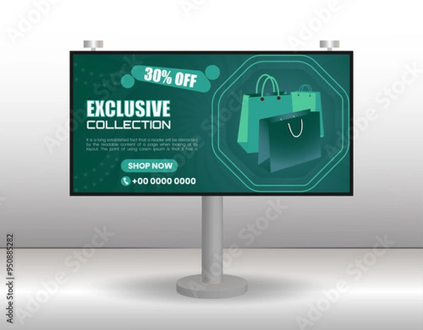 Obraz Billboard Design Template