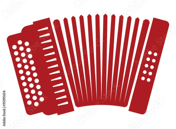 Obraz Accordion icon