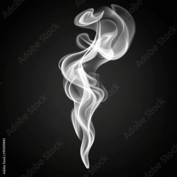 Obraz Abstract smoke wisps
