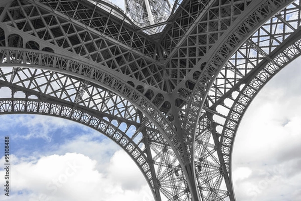 Fototapeta The Eiffel Tower, Paris.