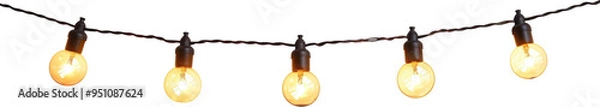 Obraz String of warm lights