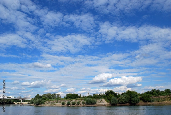 Fototapeta Небо над рекой