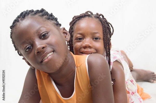 Obraz complicité d'enfants. 