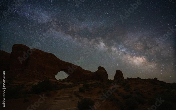 Obraz Milky Way Landscape