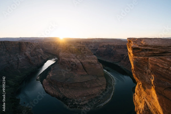 Obraz Horseshoe Bend Sunset