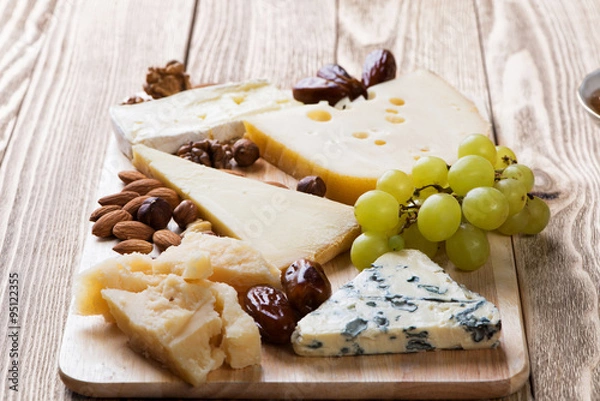 Fototapeta Cheese plate