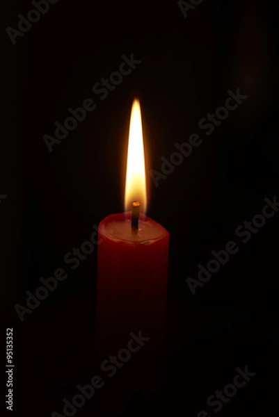 Fototapeta Kerzenflamme