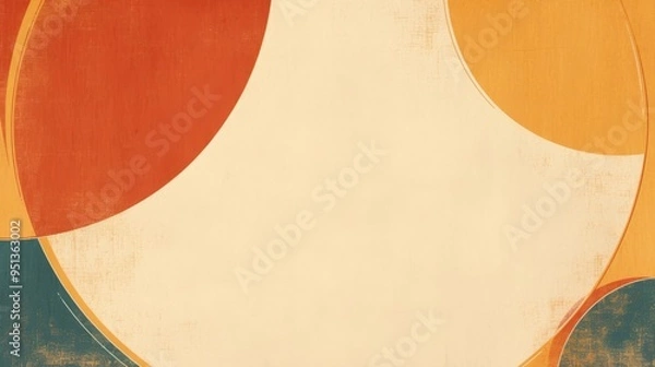 Fototapeta Geometric Abstract Graphic Design Featuring Shapes and Lines. 