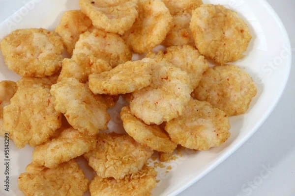 Obraz スナック菓子のエビせんべい