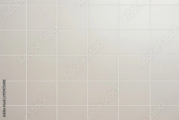 Obraz Simple wall tile texture mockup architecture building indoors.