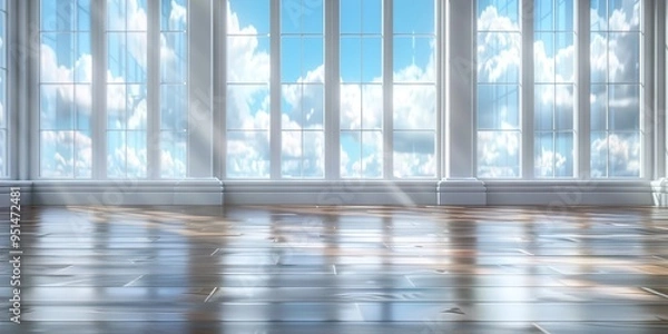 Fototapeta view of the window