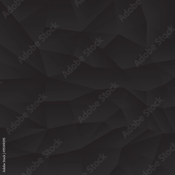 Fototapeta Black geometric background