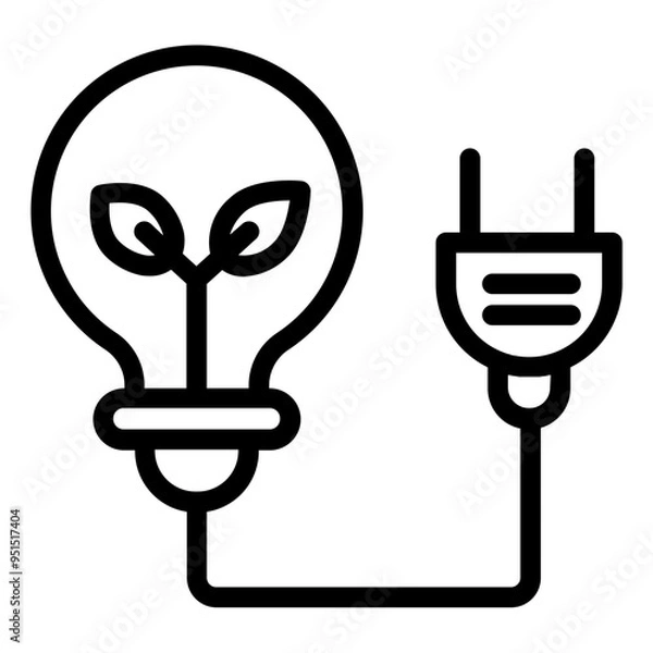 Obraz Electricity eco energy